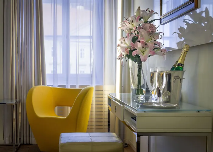 Hotell Three Storks Prag